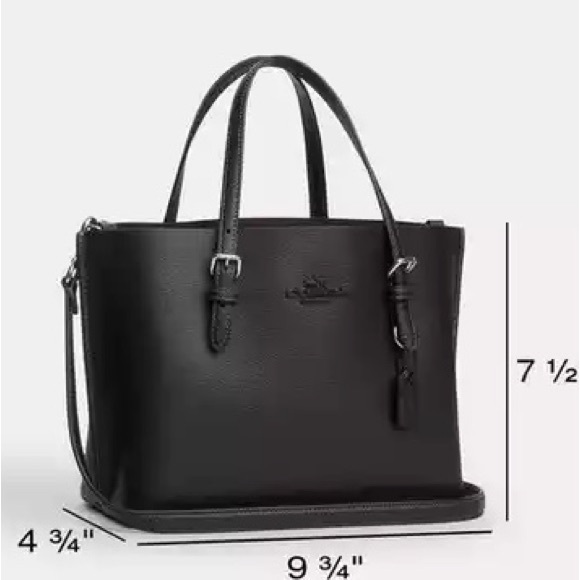 Coach Signature Stripe Tote in Brown, Tan, Cream (FIRM) - Picture 15 of 15